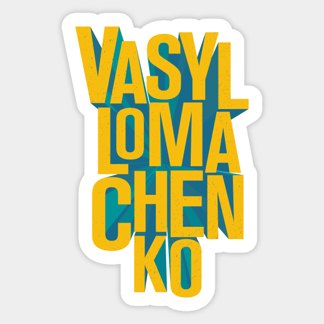 Lomachenko Sticker by enricoalonzo